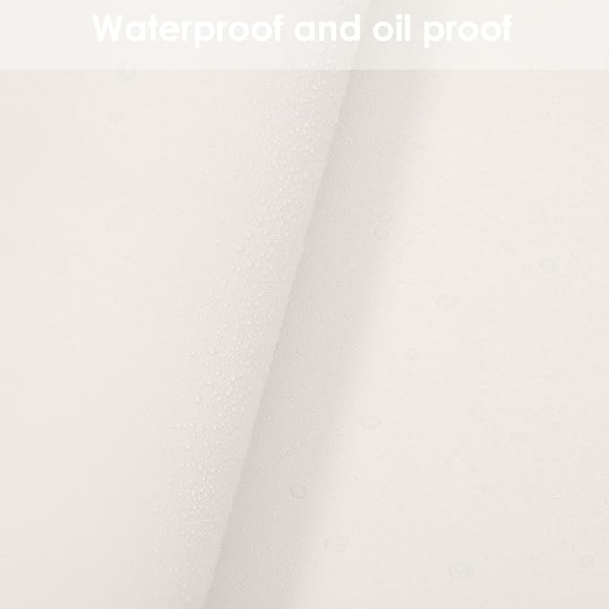 Leather Dresser Cover,1.8mm Thick,14x66 Inch,Dresser Protector Top,Dresser Top Protector,Dresser Cover Top,Dresser Top Cover,Dresser Cover Top for Bedroom.(White+White,14x66)