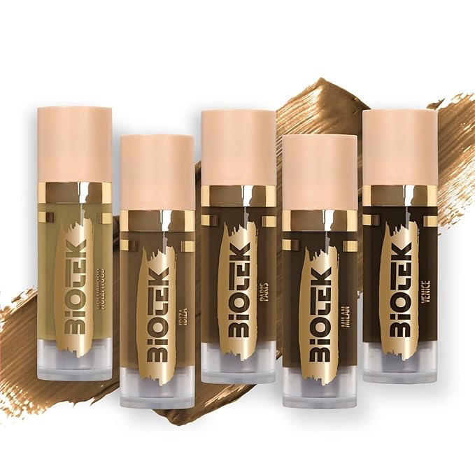 Brow Pigment Kit for Permanent Makeup - Made in Italy Permanent Makeup Colors Set (5 Count, 0.61 fl.oz. each)-BrightBean Baby