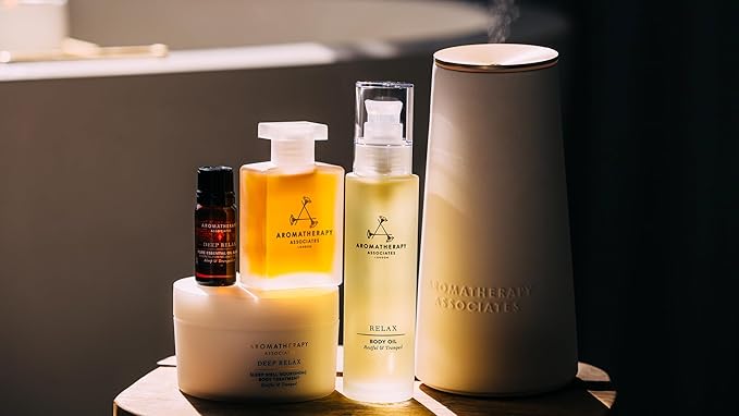 Aromatherapy Associates De-Stress Pure Essential Oil Blend. Premium Undiluted Blend to Clear The Mind. Hand-Crafted with Frankincense, Chamomile and Petitgrain (0.33 fl oz)-BrightBean Baby