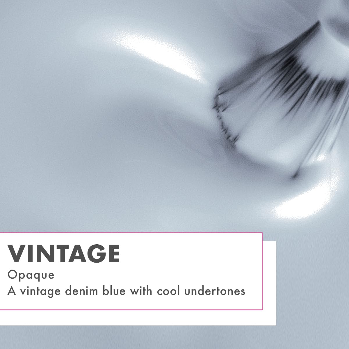 Olive & June Quick Dry Nail Polish | Instant, Fast-Drying, Smudgeproof Color | 15-free, Vegan, Cruelty-Free Formula | Lasts up to 5 Days | Salon-Quality Manicure, Pedicure at Home | Vintage Denim Blue-BrightBean Baby