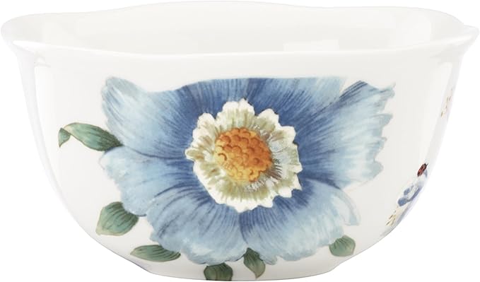 Lenox 833415 Butterfly Meadow Blue 4-Piece Dessert Bowl Set