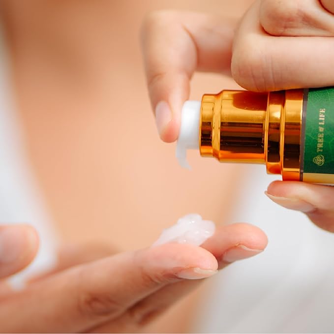 Tree of Life Beauty Anti-Aging Eye Treatment Gel Cream to Hydrate Dark Circles and Reduce Puffiness, Bags and Wrinkles, Vitamin C-BrightBean Baby