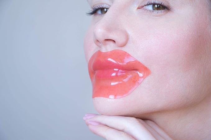 24K Gold Under Eye Patches with 6 pieces of Lip Mask, Anti-Aging Eye Mask, Under Eye Mask Dark Circles and Puffiness, Wrinkles Patches with Hydrogel, Collagen Eye Pad Elasticity Self Care 48 pairs…-BrightBean Baby