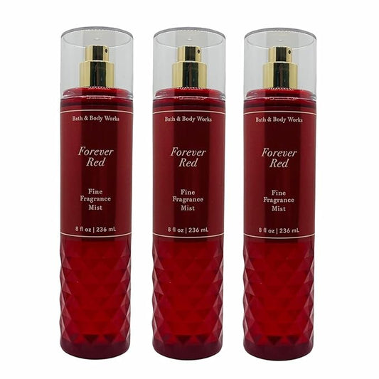 Bath and Body Works Forever Red Fine Fragrance Mist, 8.0 Fl Oz, 3-Pack (Packaging May Vary)-BrightBean Baby