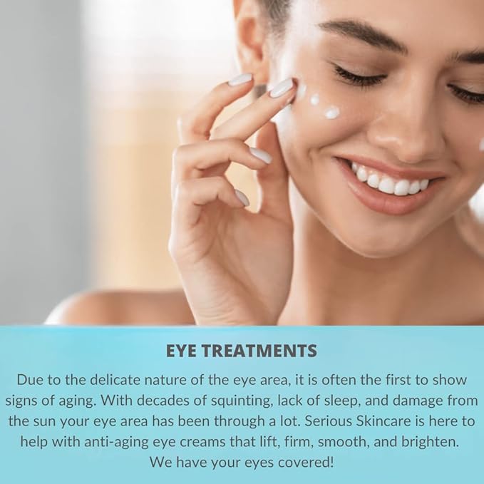 Serious Skincare - Eyetality PM Total Eye Care - Evening Night Eye Cream with Lash Boosting Peptides for Thicker, Longer Lashes - 0.5 oz.-BrightBean Baby