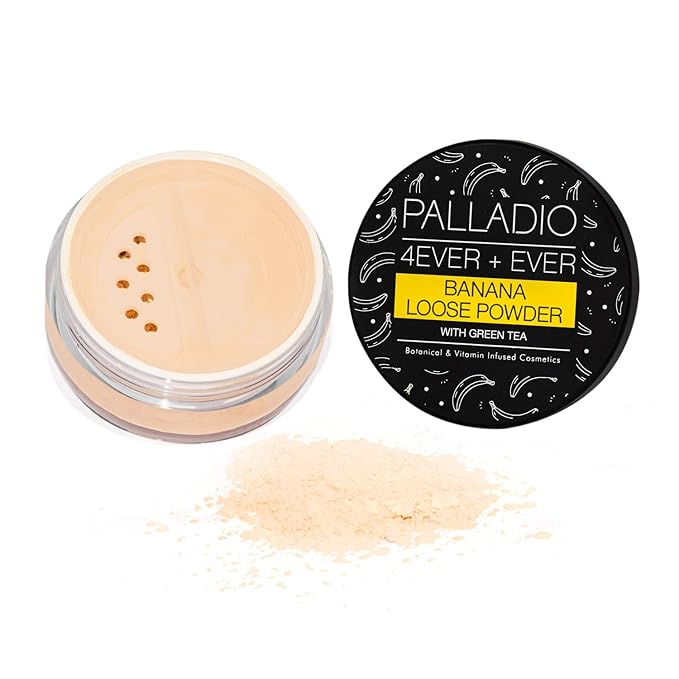 Palladio 4 Ever+Ever Mattifying Loose Setting Powder (Banana Powder)-BrightBean Baby