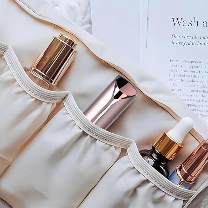 tuokiy Facial Hair Remover for Women, Face Shaver for Women, Lady Face Electric Razor for Lip, Chin, Peach Fuzz, 2 Replacement Heads and USB Rechargeable-BrightBean Baby