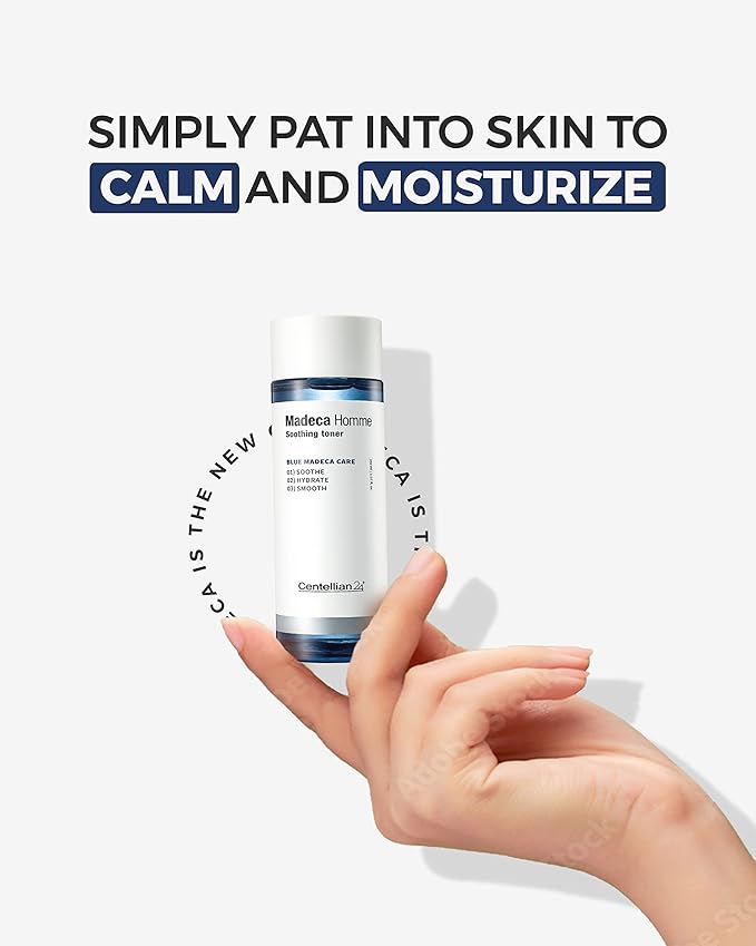 Centellian 24 Homme Soothing Facial Toner with TECA, Centella Asiatica, Vitamin E - Skin Care for Men (5.07 fl oz) by Dongkook Pharmaceutical-BrightBean Baby