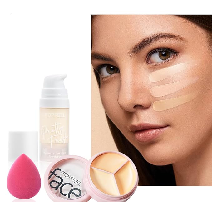 All in One Eyeshadow Palette Makeup Set, Makeup Kits with Foundation, Mascara, Concealer Lipstick Gloss, Eye Liner,Travel Makeup Bundle Makeup Gift Box for Women Girl Maquillaje-BrightBean Baby