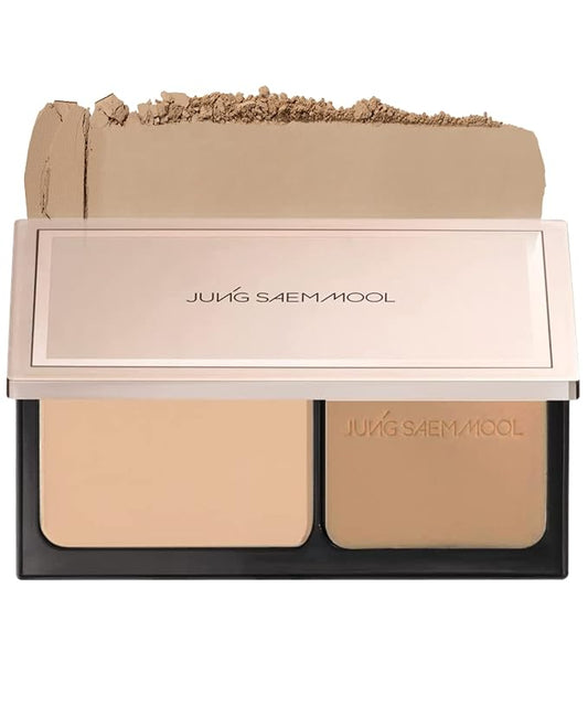 [JUNGSAEMMOOL OFFICIAL] Masterclass Powder Foundation | Flawless cover Long-lasting | Makeup Artist Brand (Y4 Sand)-BrightBean Baby