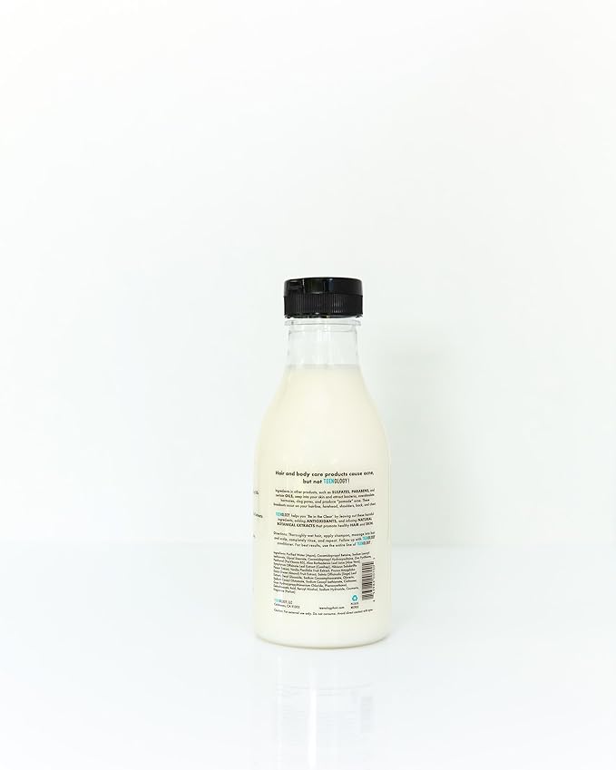 Teenology Shampoo for Teens, For Clear Skin and Healthy Hair, Natural Botanical Extracts, 16 oz. (Vanilla Almond)-BrightBean Baby