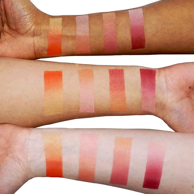 Kevyn Aucoin The Neo-Blush, Sunset: Blush makeup compact. Trio palette of gradient colors. Blends pearl, satin & matte finishes for highlighting cheeks. Personalized looks - natural to pop of color.-BrightBean Baby