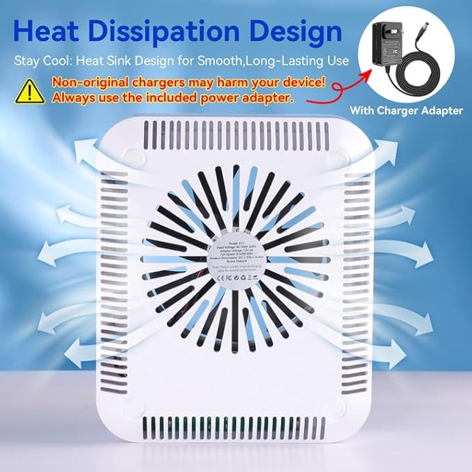 Makartt Nail Dust Collector - Professional Powerful Suction Larina Dust Collector Nail Tech LED Display, Adjustable Speed Reusable Filter, Strainer Panel for Acrylic Nail Polishing Manicure Salon Home-BrightBean Baby