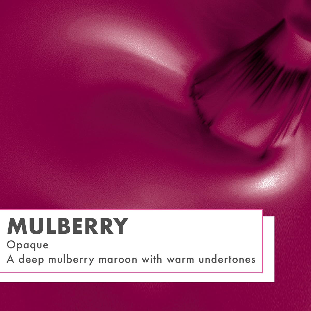 Olive & June Quick Dry Nail Polish | Instant, Fast-Drying, Smudgeproof Color | 15-free, Vegan, Cruelty-Free Formula | Lasts up to 5 Days | Salon-Quality Manicure, Pedicure at Home | Mulberry | Maroon-BrightBean Baby