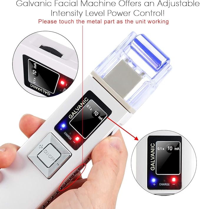 Portable Galvanic Microcurrent Skin Firming Machine, Anti-Aging Face Lift Massager Home Use Beauty Salon Device-BrightBean Baby