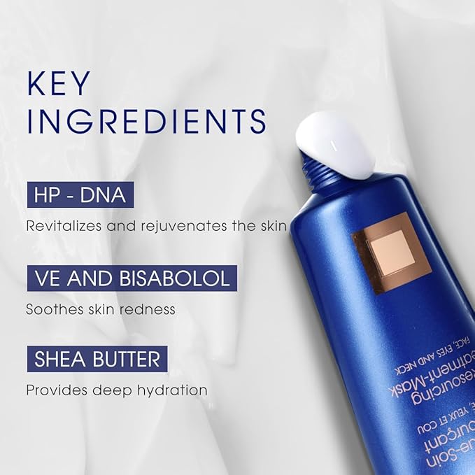 Pier Auge Facial Masks| Douce Aura Face Mask | Overnight Face Mask for Glass Glow Skin -Glowup & Hydrating, Firming and Moisturizing | PDRN Mask| No-Rinse Sleeping Mask 50ml,1.69 fl.oz-BrightBean Baby