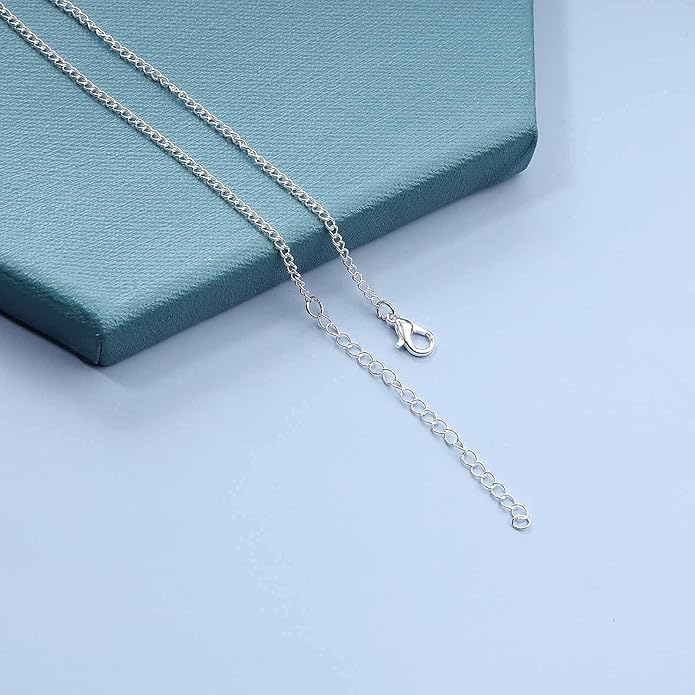 Boho Long Circle Pendant Necklace Silver Y Lariat Necklace Minimalist Y Drop Chain Necklace Jewelry for Women-BrightBean Baby
