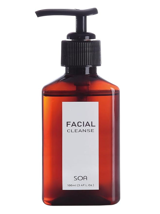 Facial Cleanse, Foaming Face Wash, Exfoliating and Hydrating Deep Skin Cleanser for Sensitive Skin-BrightBean Baby