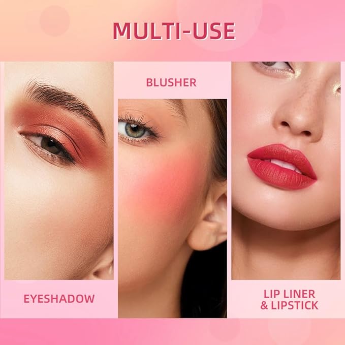 ibcccndc 6PCS Lip Liner and Lipstick Set - High Pigmented Creamy Matte Lip Liner Pencil Set for Girls and Women, Lip Makeup Gift Sets - Waterproof Formula (B)-BrightBean Baby