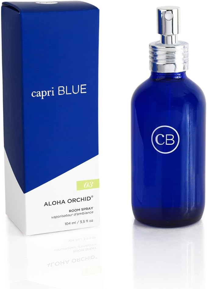 Capri Blue Room Spray - Aloha Orchid Air Freshener Spray with Notes of Orchid, Jasmine and Gardenia - Air Fresheners for Home - Floral Room Scents (3.5 oz)-BrightBean Baby