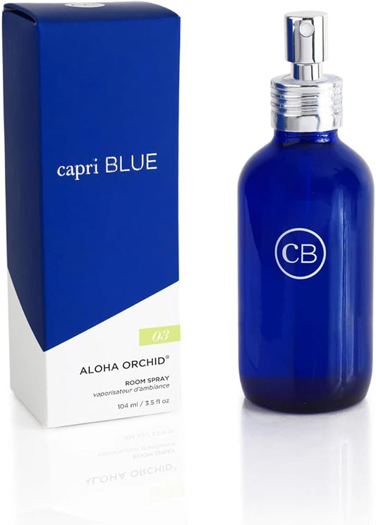 Capri Blue Room Spray - Aloha Orchid Air Freshener Spray with Notes of Orchid, Jasmine and Gardenia - Air Fresheners for Home - Floral Room Scents (3.5 oz)-BrightBean Baby
