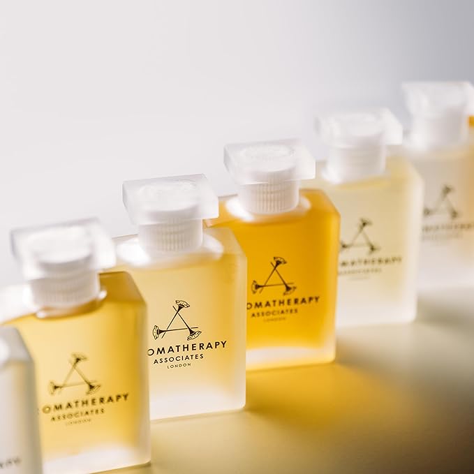 Aromatherapy Associates De-Stress Muscle Bath and Shower Oil, Natural Body Oil for Deep Relaxation and Comfort, Hydrating Body Made with 3 Essential Oils (1.86 oz)-BrightBean Baby