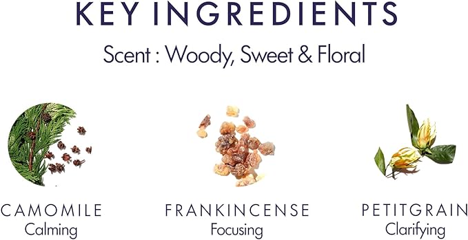 Aromatherapy Associates De-Stress Pure Essential Oil Blend. Premium Undiluted Blend to Clear The Mind. Hand-Crafted with Frankincense, Chamomile and Petitgrain (0.33 fl oz)-BrightBean Baby