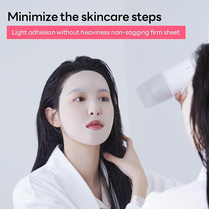 Mediheal Derma 365 Collagen Mask (30 Masks) - Daily Skin Care Mask for Firm Moisturizing to Lift Skin with Collagen Active 3X-BrightBean Baby