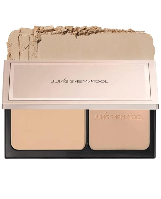 [JUNGSAEMMOOL OFFICIAL] Masterclass Powder Foundation | Flawless cover | High densitiy Sily cover | Long-lasting | Makeup Artist Brand (N2 Vanila)-BrightBean Baby
