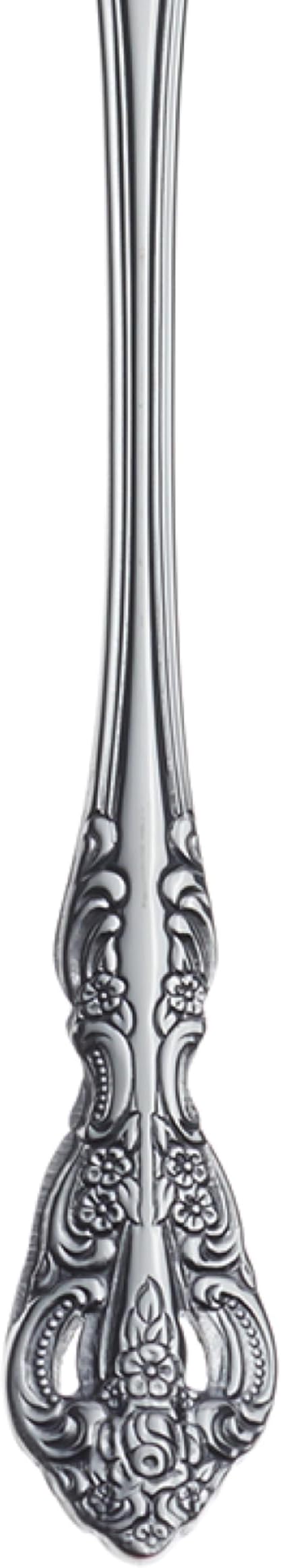 Oneida Silverware Set, Michelangelo Fine Flatware Tall Drink Spoon, Service For 1, Dishwasher Safe, 18/10 Stainless Steel, Mirror Finish, Home and Kitchen Utensils, Long Drink Spoon (Silver, 1 Piece)