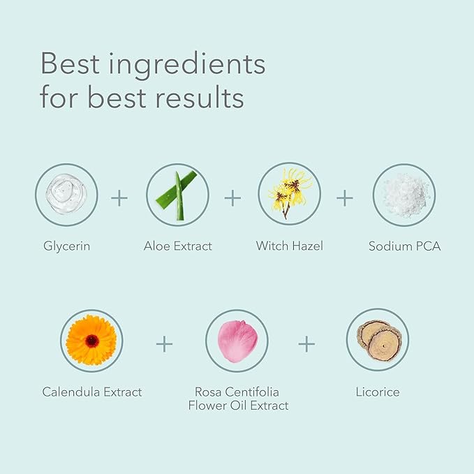 Restorative Tonic Mist, Hydro Boost Facial Toner for All Skin Types, Refreshing & Lightweight Antioxidant Face Mist Hydrating Spray, 4 Ounce Bottle-BrightBean Baby