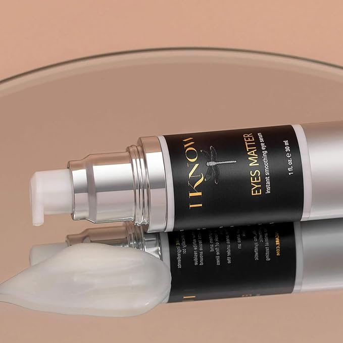 EYES MATTER Instant Smoothing Eye Serum, Rapid Wrinkle Reducer, Rejuvenating, Brightening Treatment for Fine Lines, Puffiness & Dark Circles, (1oz)-BrightBean Baby