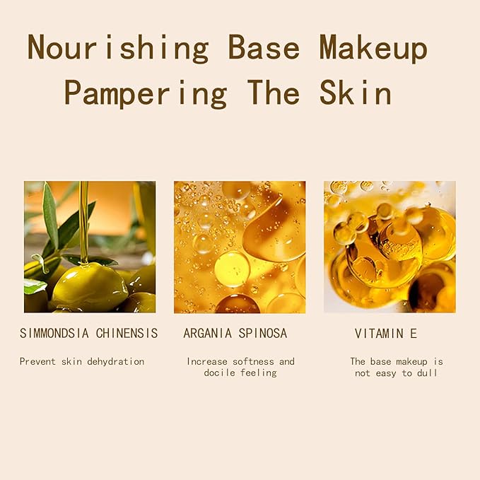IFiona Tricolor Concealer to Cover Spots,Stains,Acne,Freckles and Brighten Skin Color Concealer Palette-BrightBean Baby
