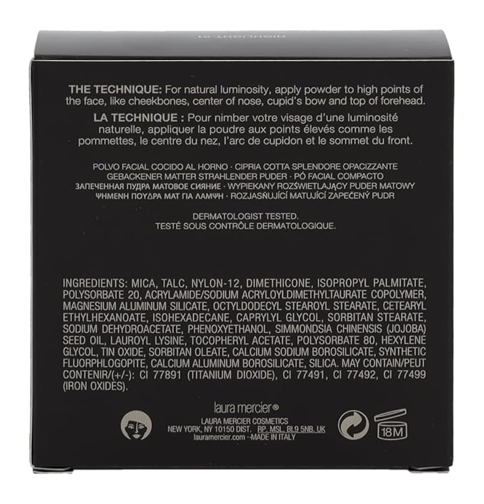 Laura Mercier Matte Radiance Baked Powder Highlight, No. 01 Golden Nude, 0.26 Ounce-BrightBean Baby