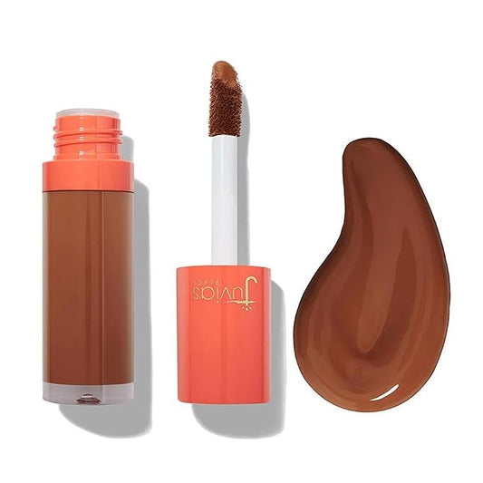 Juvia's Place I Am Magic Liquid Concealer J8 - Deep Dark w/Warm Undertone / 0.34 fl oz, Full Coverage Concealer, Makeup Concealer, Hydrating Concealer, Waterproof Concealer, Long Wear Concealer-BrightBean Baby