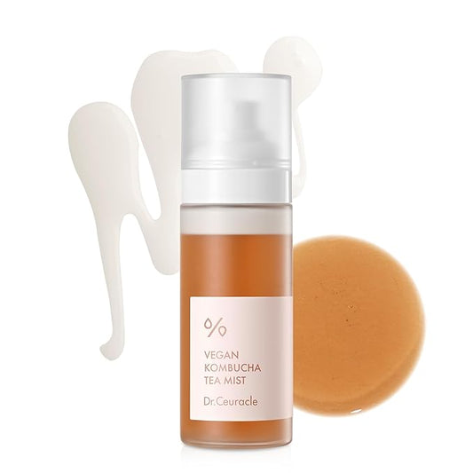 Dr.Ceuracle Vegan Kombucha Tea Mist - Hydrating Face Mist, Portable Milky Spray Serum, Korean Skincare (80 ml / 2.70 fl. oz.)-BrightBean Baby