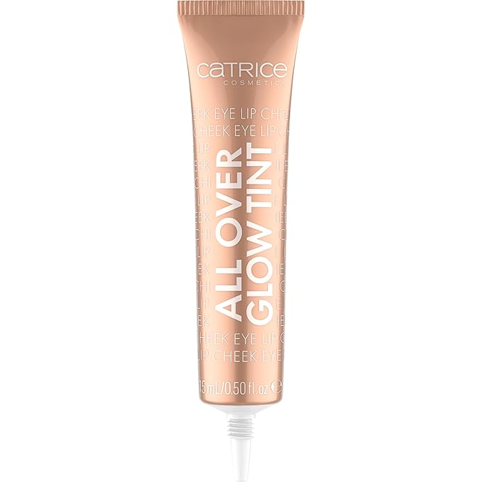 Catrice | All Over Glow Tint | Multi-Use Liquid Highlighter | Eyes, Cheeks, Lips & Body |WIth Vitamin C & Niacinamide, | Long-lasting & Lightweight | Vegan & Cruelty Free (030 | Sun Dip)-BrightBean Baby