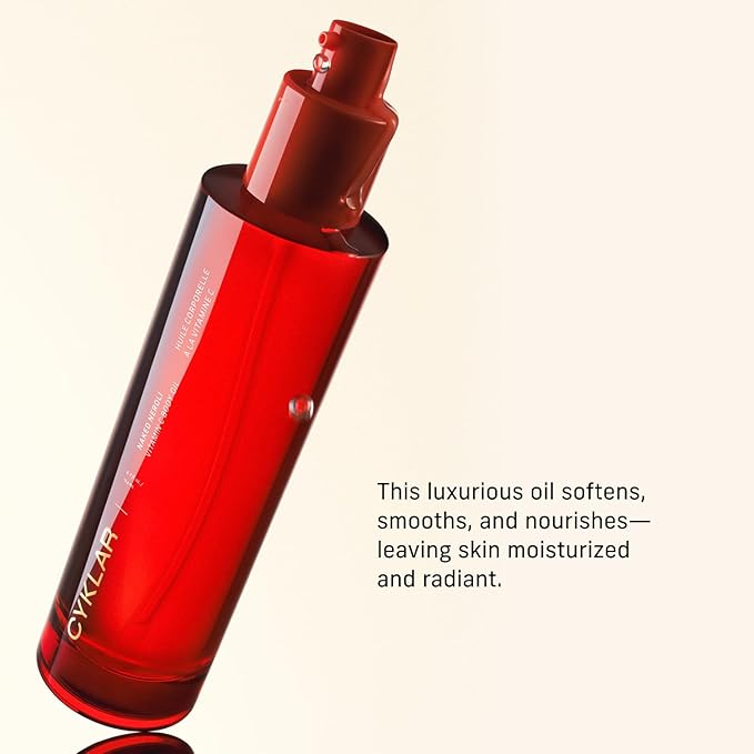 Vitamin C Body Oil for Women and Men. Moisturizing Naked Neroli Scented Body Serum for Glowing Skin. Nourishing, Hydrating After-Shower and Bath Skin Care Moisturizer, 4.2 Fl Oz-BrightBean Baby