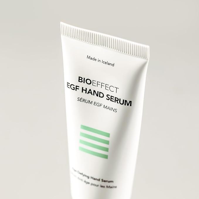 Bioeffect EGF Hand Serum, Anti-Aging Moisturizing Repair Cream, Dry Hand Lotion with Hyaluronic Acid & Brightening Niacinamide to Fight Wrinkles & Age Spots, Travel-Size-BrightBean Baby
