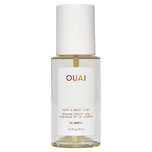 OUAI St. Barts Hair and Body Mist - Tropical-Scented Hair Perfume and Body Spray - Notes of Dragonfruit, Orange Blossom, Tuberose & Musk (3.3 Fl Oz)-BrightBean Baby