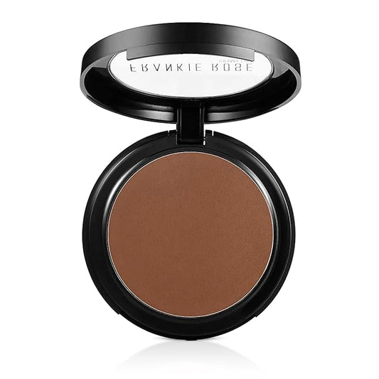 Frankie Rose Cosmetics Powder Foundation – Full Coverage Face Powder For Pores & Imperfections, Evens Out Skin Tone & Shine-Control | 58 Grams (Espresso)-BrightBean Baby