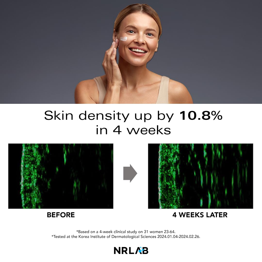 Anti-Aging Korean Serum with NR for Glass Skin– Hydrating, Anti-Aging, Firming & Brightening– Clinically Tested - K-Beauty Innovation - Korean Moisturizer – Ampoule-to-Cream Formula [1.52oz]-BrightBean Baby