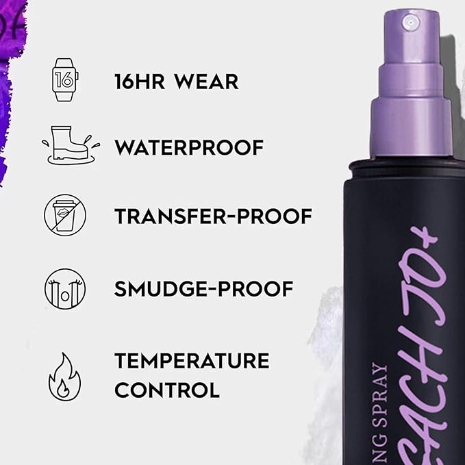 Matte Setting Spray, Makeup Setting Spray for Face, 16 Hour Long Lasting Waterproof Setting Spray, Oil Control, Lightweight, Hydrating Setting Spray with Ultra Fine Setting Mist-BrightBean Baby