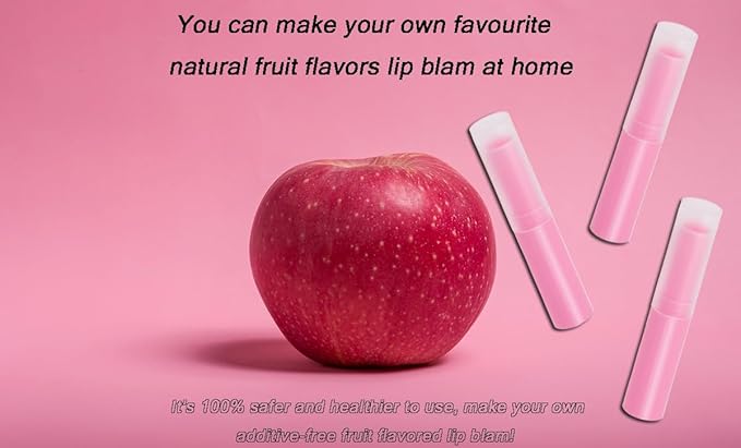 0.14oz Empty Flavored Lip Balm Container Tubes Plastic Homemade Moisturizing Lip Stick with Caps Bulk Fit for Women Adult DIY Making Supplies, 25 Count (Rose Pink)-BrightBean Baby