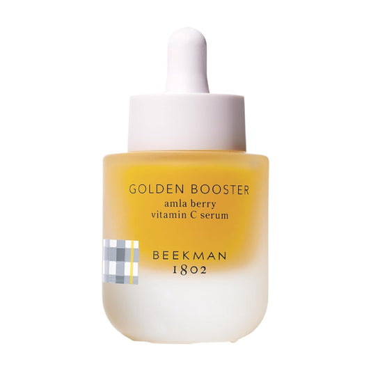 Beekman 1802 Golden Booster Amla Berry Face Serum - Fragrance Free - 1 fl oz - Plant-Based Vitamin C Alternative - Good for Sensitive Skin - Cruelty Free-BrightBean Baby