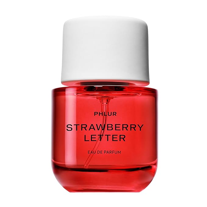 PHLUR Strawberry Letter Eau de Parfum - Full Size Perfume Spray - Strawberry Gourmand Fine Fragrance (50mL)-BrightBean Baby