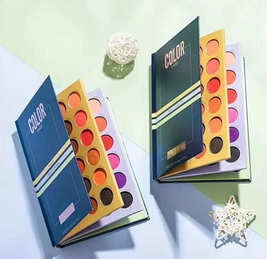 Generic Majical Book of Beauty Makeup Palette, 72 Colors, 3-Layer Folding Book, Eyeshadow Palette, Long Lasting-BrightBean Baby