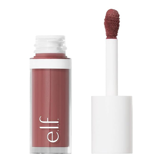 e.l.f. Camo Liquid Blush, Long-lasting Liquid Blush For High-pigment Color, Creates A Soft, Dewy Finish, Vegan & Cruelty-free, Suave Mauve-BrightBean Baby