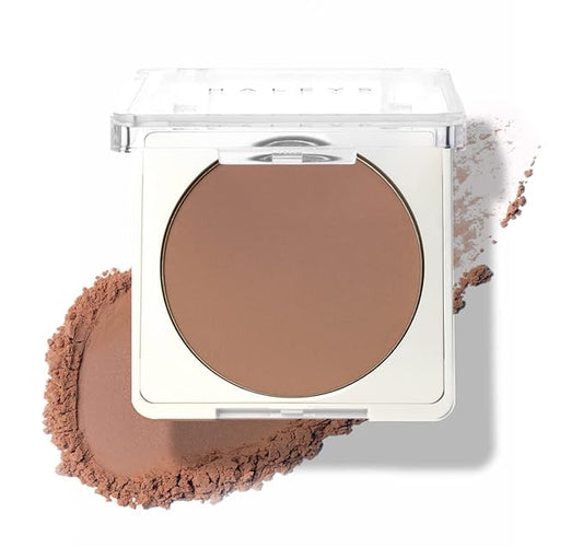 HALEYS Re-sculpt Smoothing Contour Powder (Medium) Lightweight, Non-Caking, Nourishing & Skin-Softening, Infused with Shea Butter & Chamomile Flower Water to Soothe Skin-BrightBean Baby