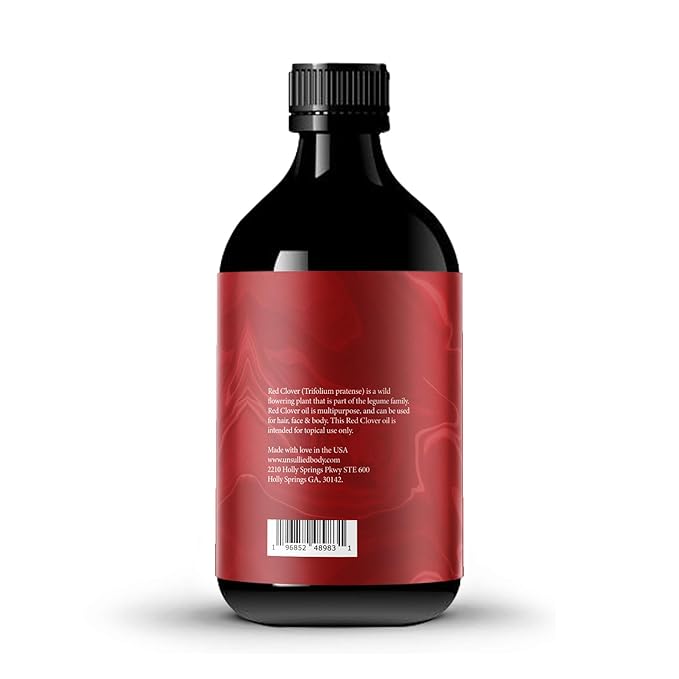 UN·SUL·LIED Red Clover Multipurpose Oil For Hair and Skin, 4 oz-BrightBean Baby